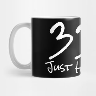 333 Just Half Evil Mug